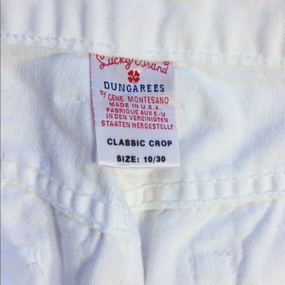 Lucky Brand Dungarees Classic Cropped Jeans - Picture 7 of 7